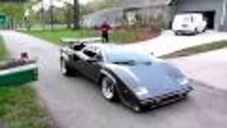 Basement Lamborghini Hits The Road, Builder Gets The Pink Slip